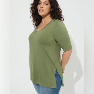 NWT Olive Green Tee,5X